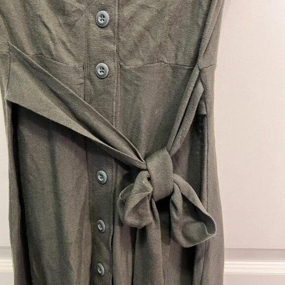 ANTHROPOLOGIE SPARROW Kindred Spirit Sweater Dress Green Size Small - Picture 4 of 8